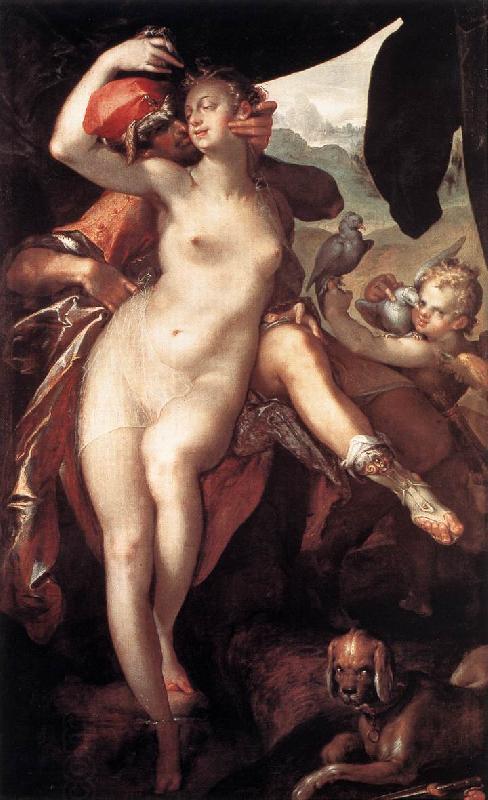 SPRANGER, Bartholomaeus Venus and Adonis f China oil painting art